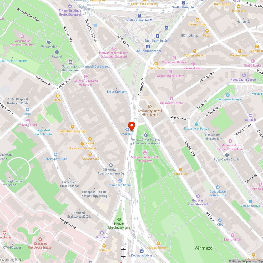 Balesetveszély bejelentés helye