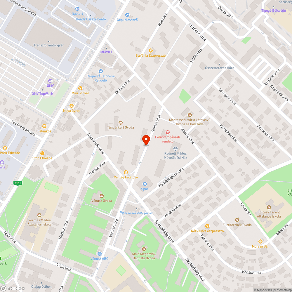 Kidöntött közl. tábla bejelentés helye