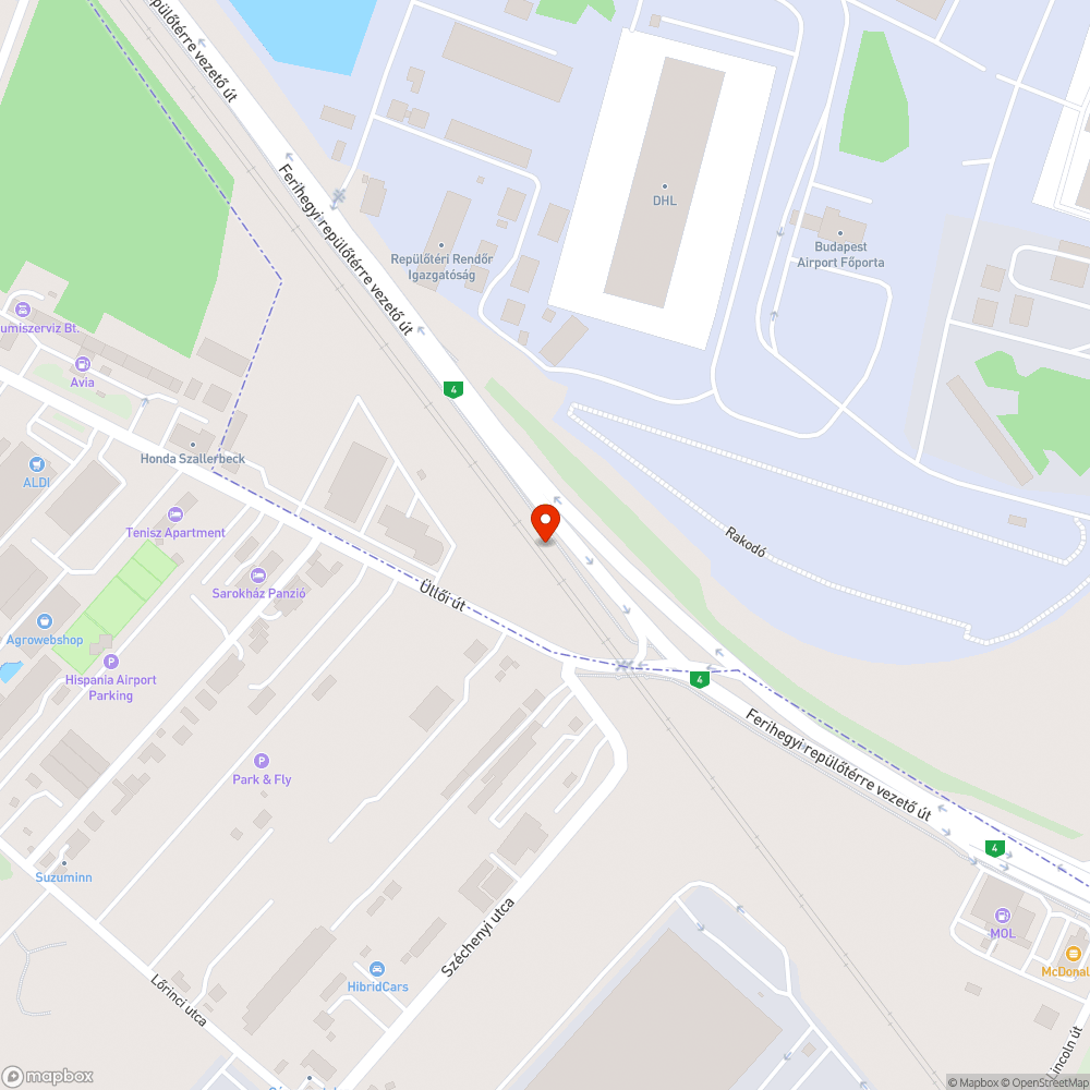 Elfelejtett tábla bejelentés helye