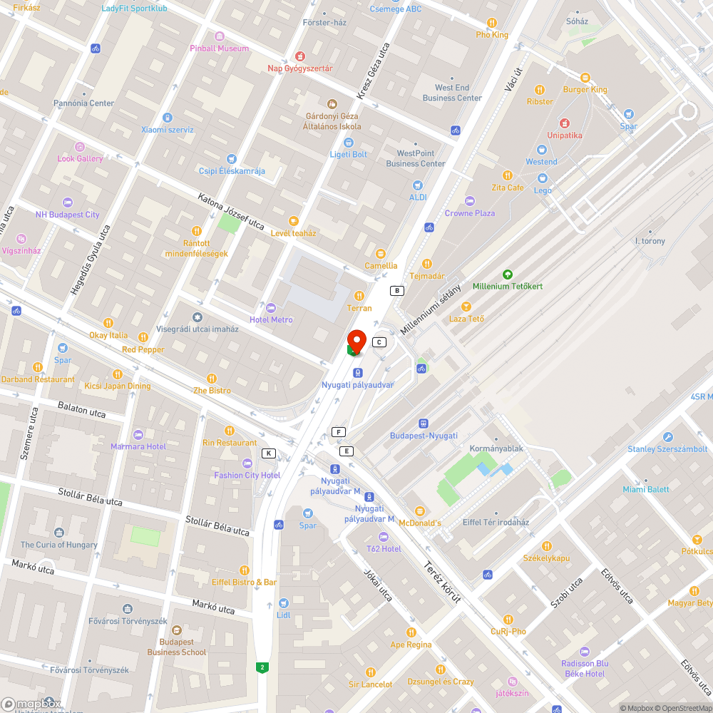 Méretes pukli bejelentés helye