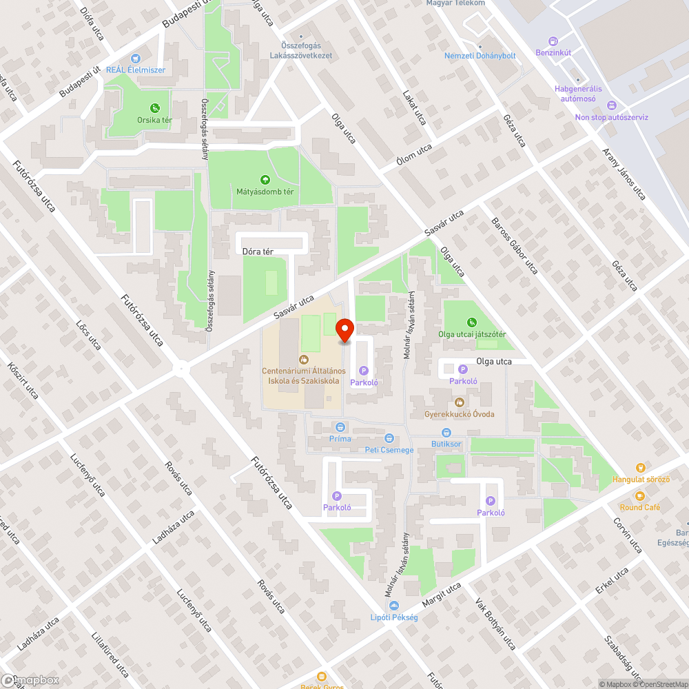 Gödör van a járda alatt bejelentés helye