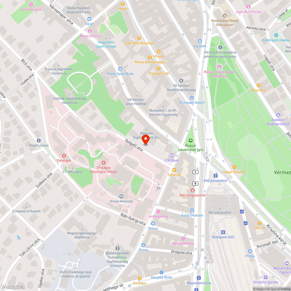 Útra nőtt növényzet bejelentés helye