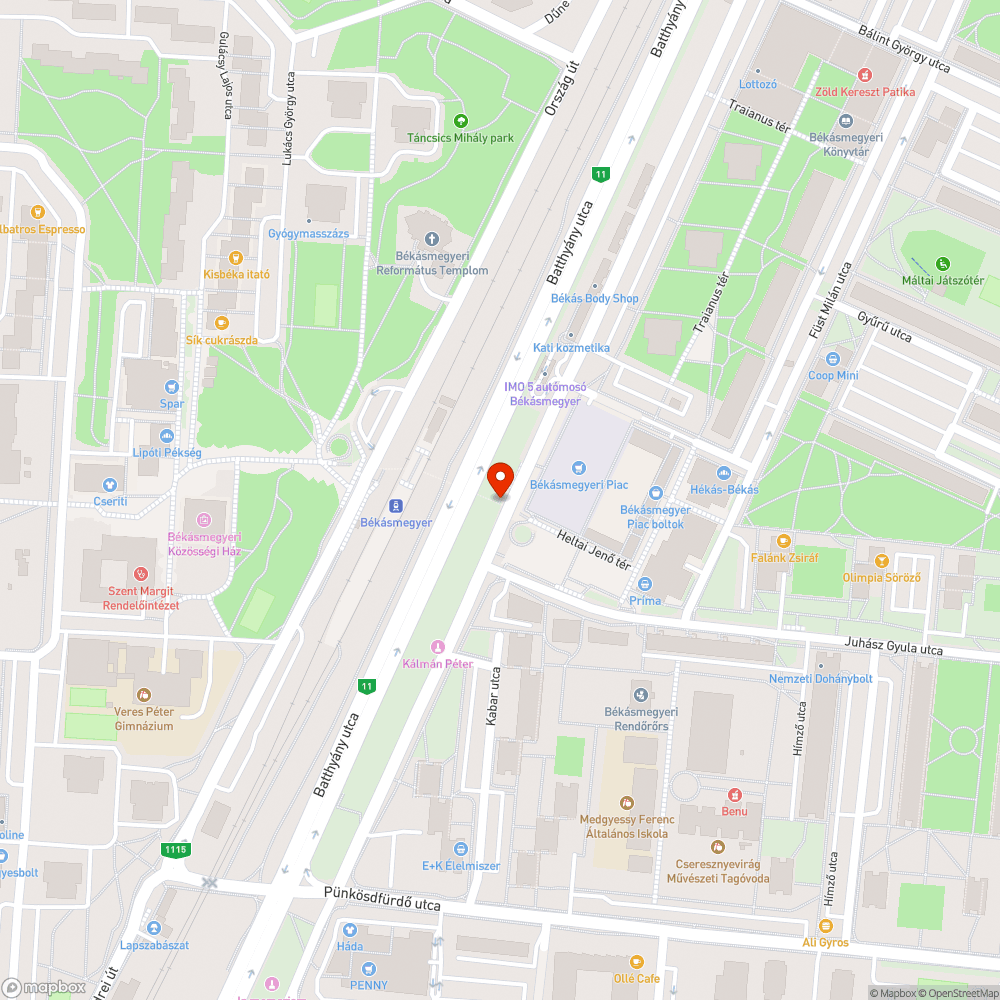 Koszos mennyezet bejelentés helye