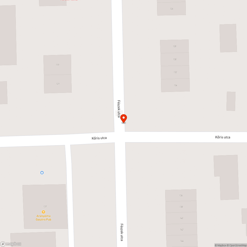 Járda mellett beszakadt a föld. bejelentés helye