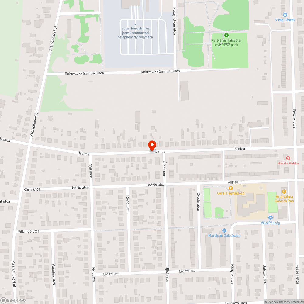 Beszakadt fedlap bejelentés helye