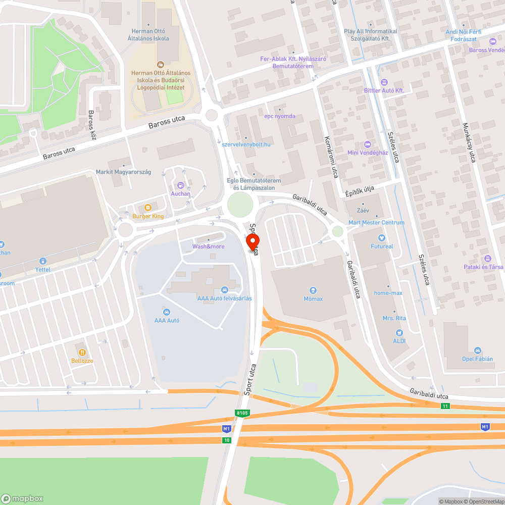 Megsüllyedt csatornafedél bejelentés helye