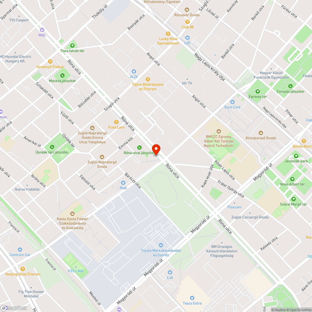 Veszélyes lyuk a park szélén bejelentés helye