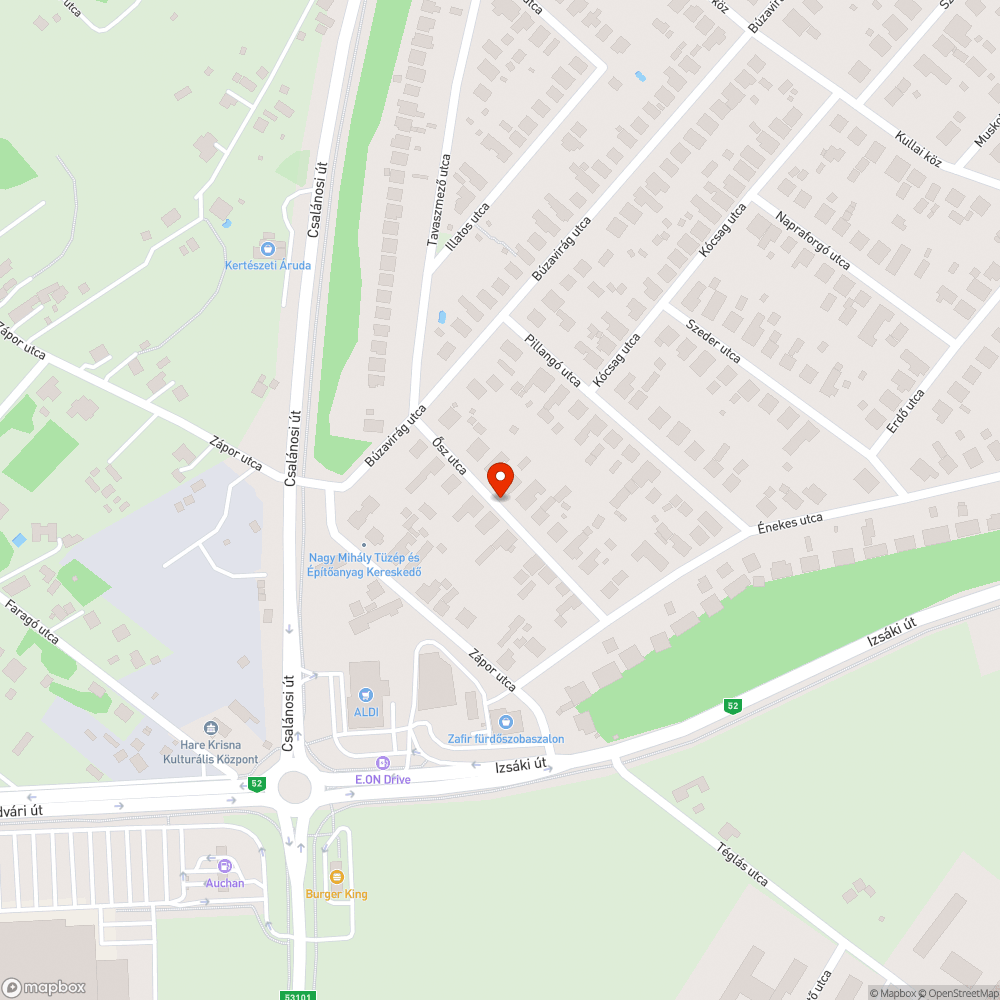 Úthiba, hiányos aszfalt bejelentés helye