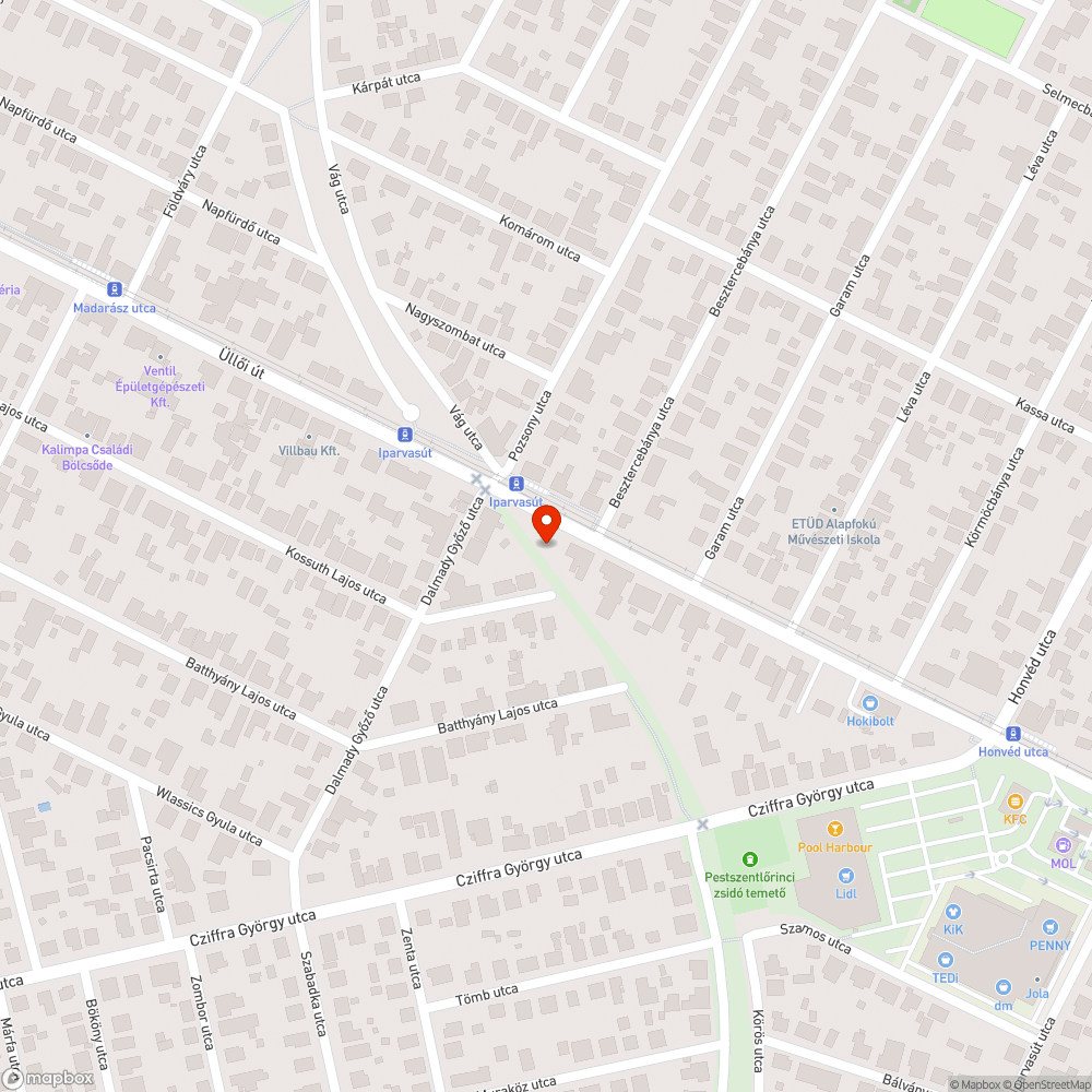 Eltűnőben lévő fedlap bejelentés helye