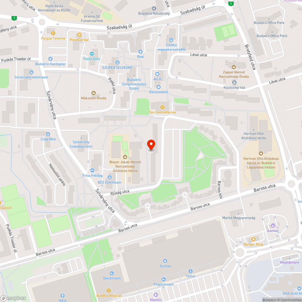 Villogó közvilágítás bejelentés helye