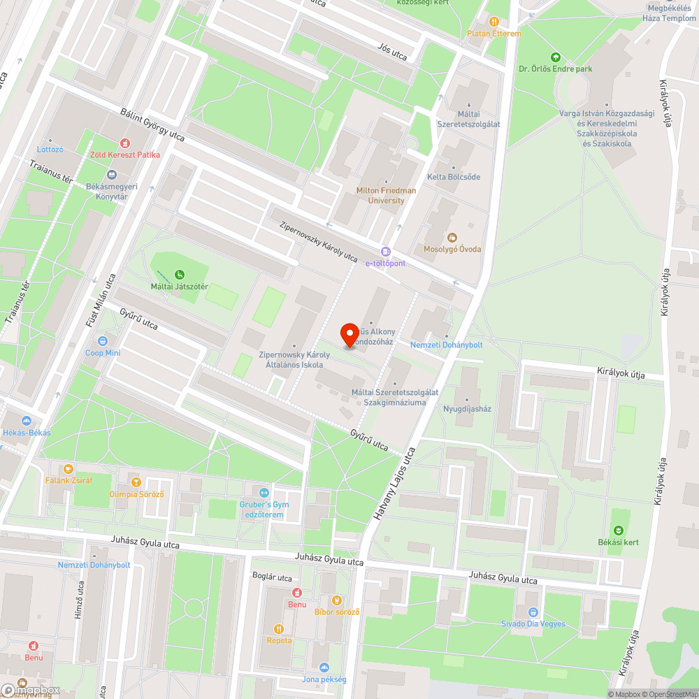 Kiégett bejelentés helye