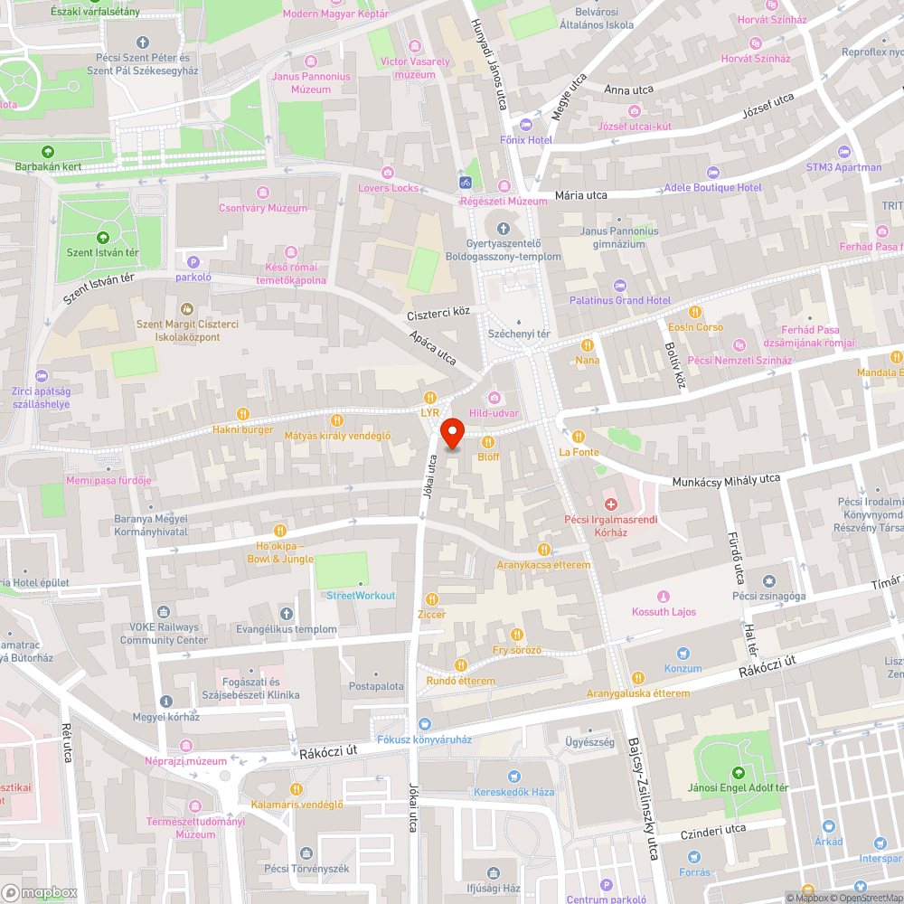 Botlásveszélyes Telekom aknafedő bejelentés helye