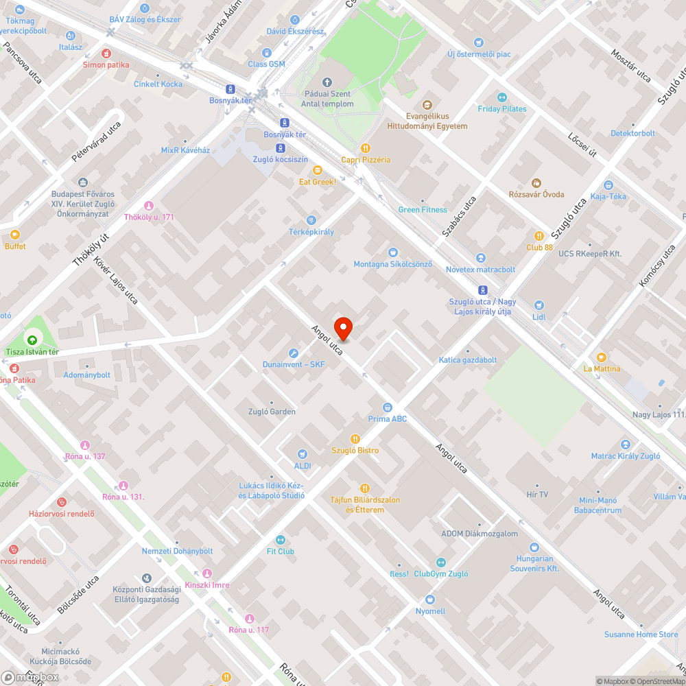 Szemetes, sittes, zöldhulladékos utcafront bejelentés helye