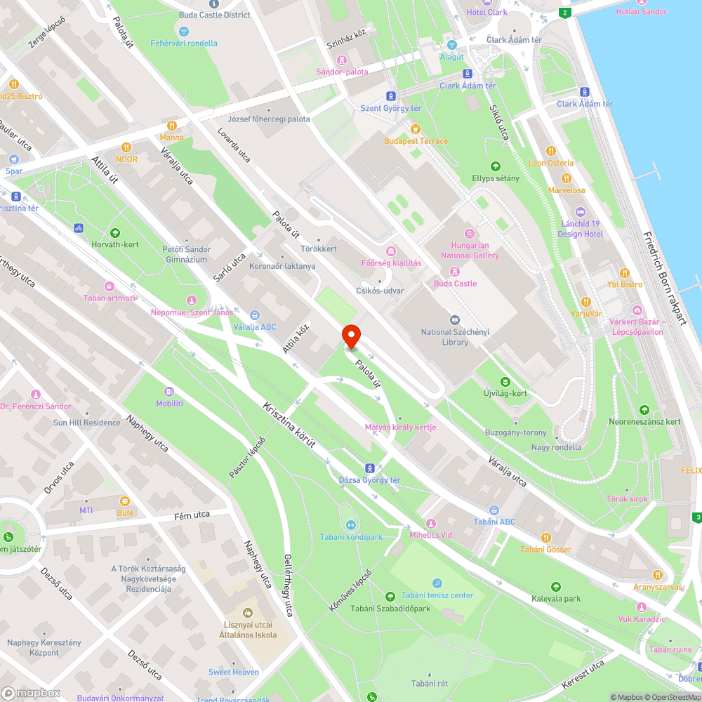 Sérült járda bejelentés helye