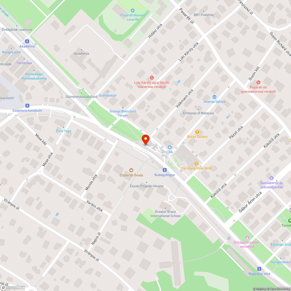 Megsüllyedt fedlap bejelentés helye