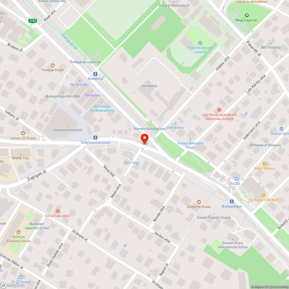 Megsüllyedt csatorna bejelentés helye