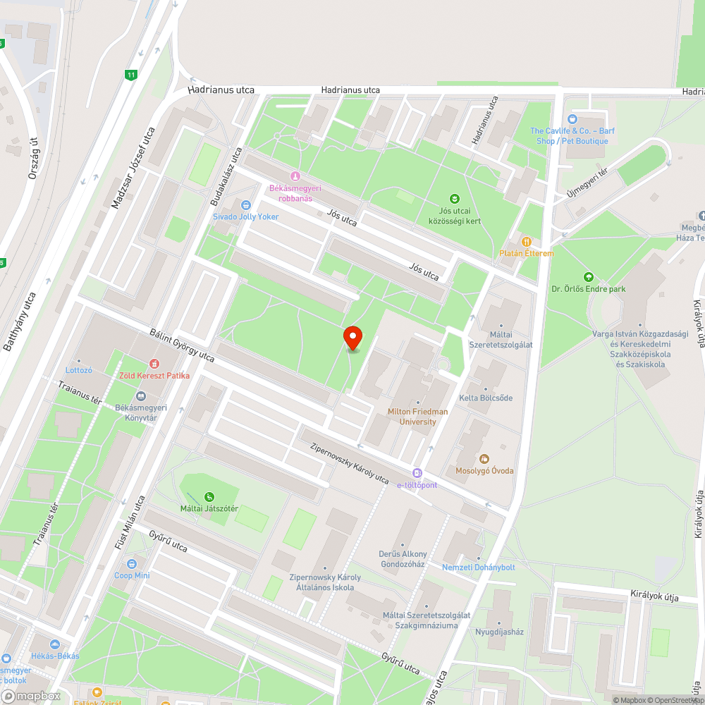 Eldőlt a támasztó bejelentés helye