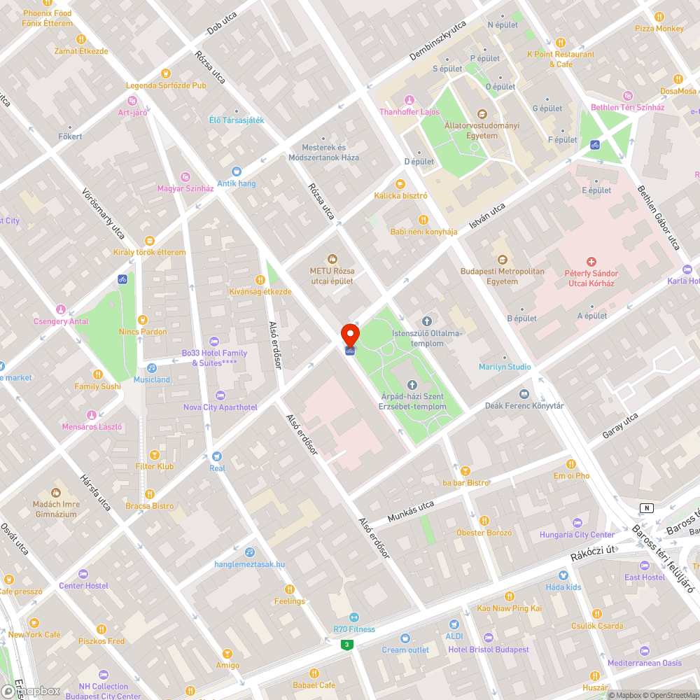 Bubi állomás megközelíthetőségének javítása bejelentés helye