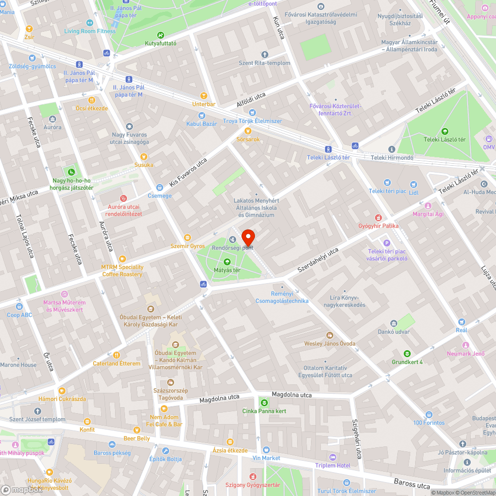 Eldugult lefolyók bejelentés helye