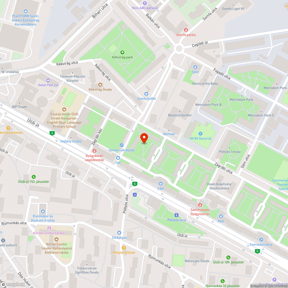 Folyik a víz. bejelentés helye