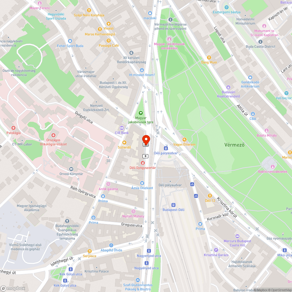 Kint maradt kordon bejelentés helye