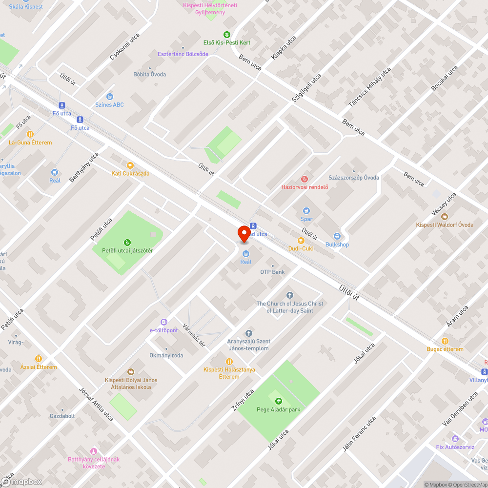 Megrongált hirdetőtábla bejelentés helye