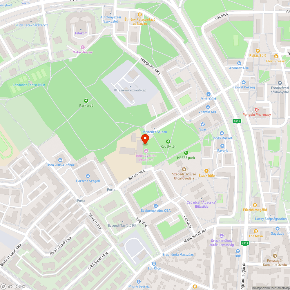 Balesetveszélyes köztéri lámpa bejelentés helye