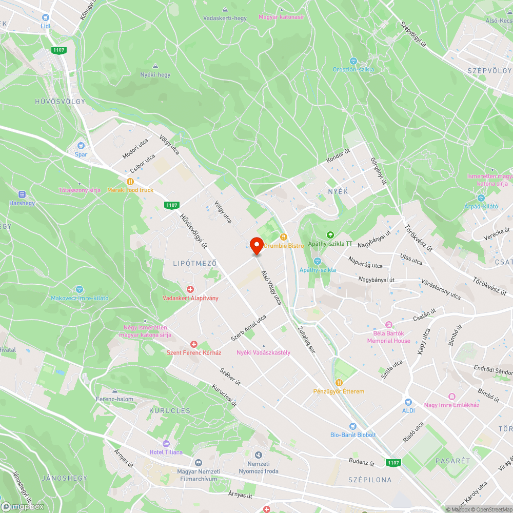 Zöld szemetes bejelentés helye