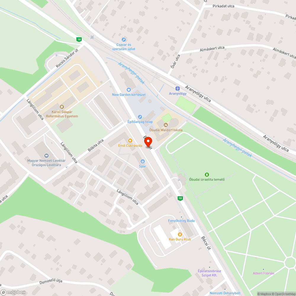 QR kód bejelentés helye