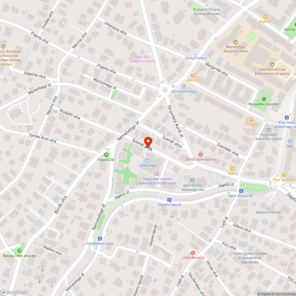 Kidőlt oszlop bejelentés helye