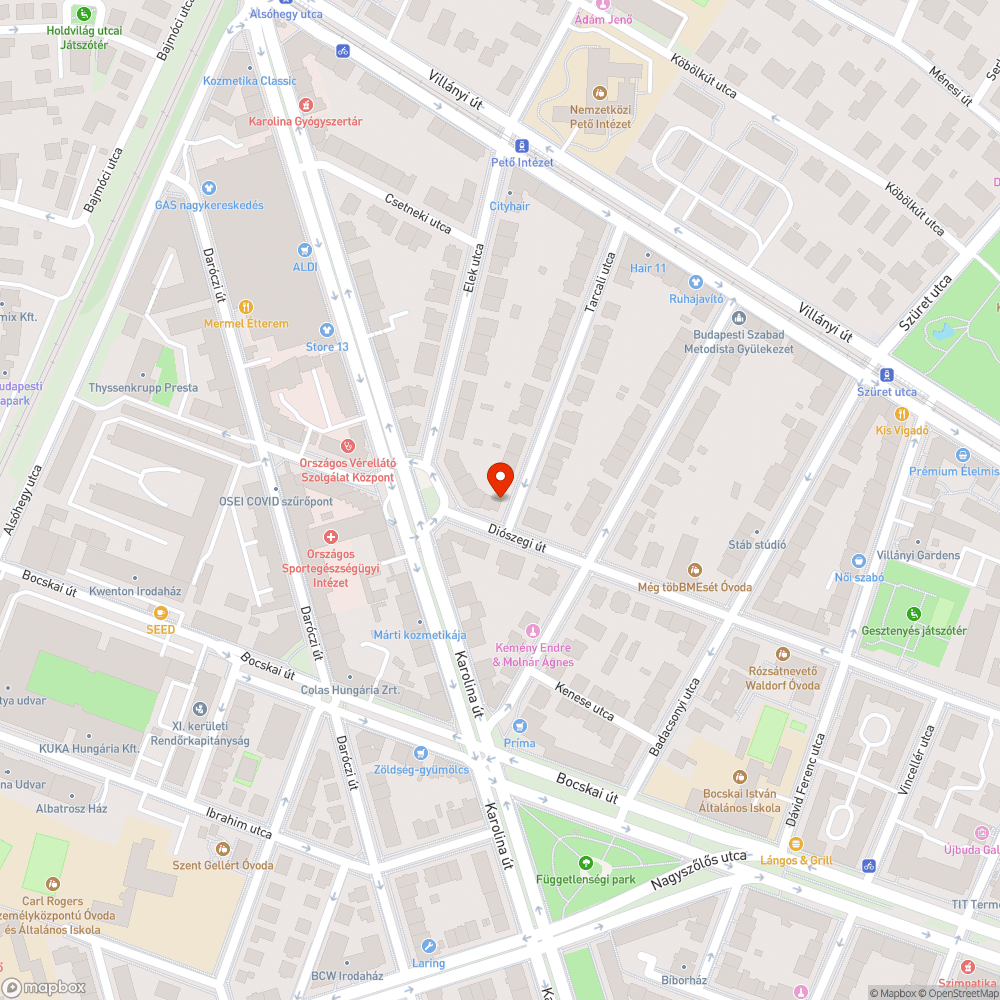 Elhagyott Smart bejelentés helye