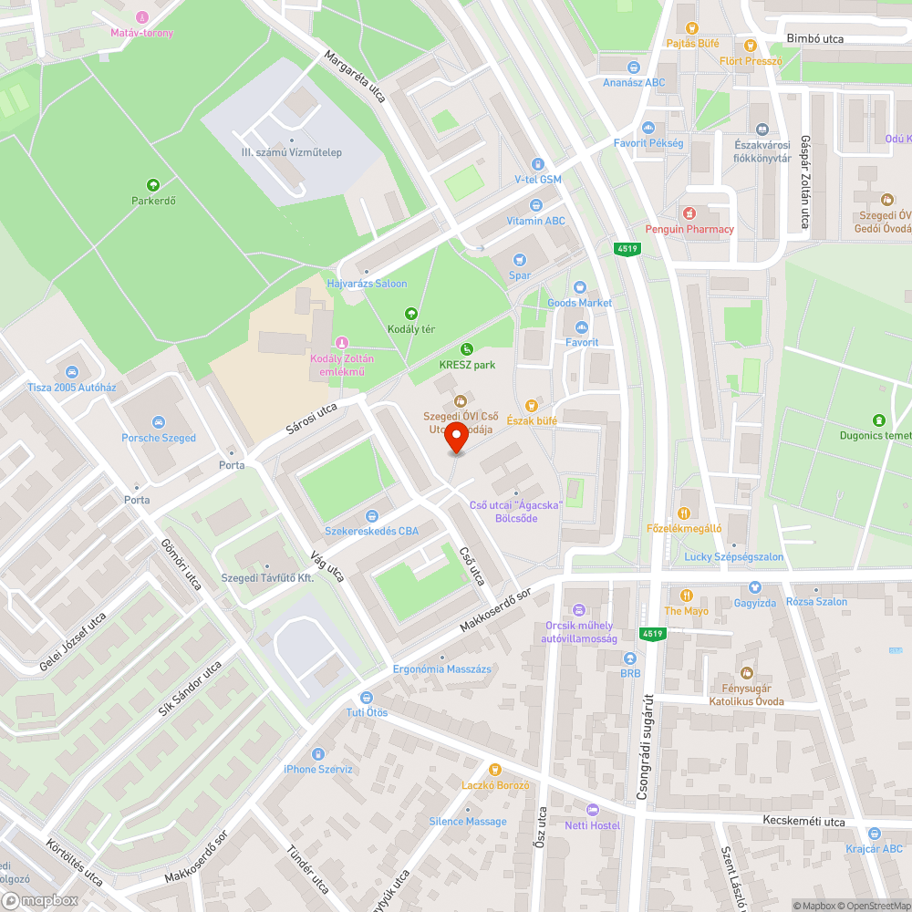 Elpuszult és öntözetlen cserjék bejelentés helye