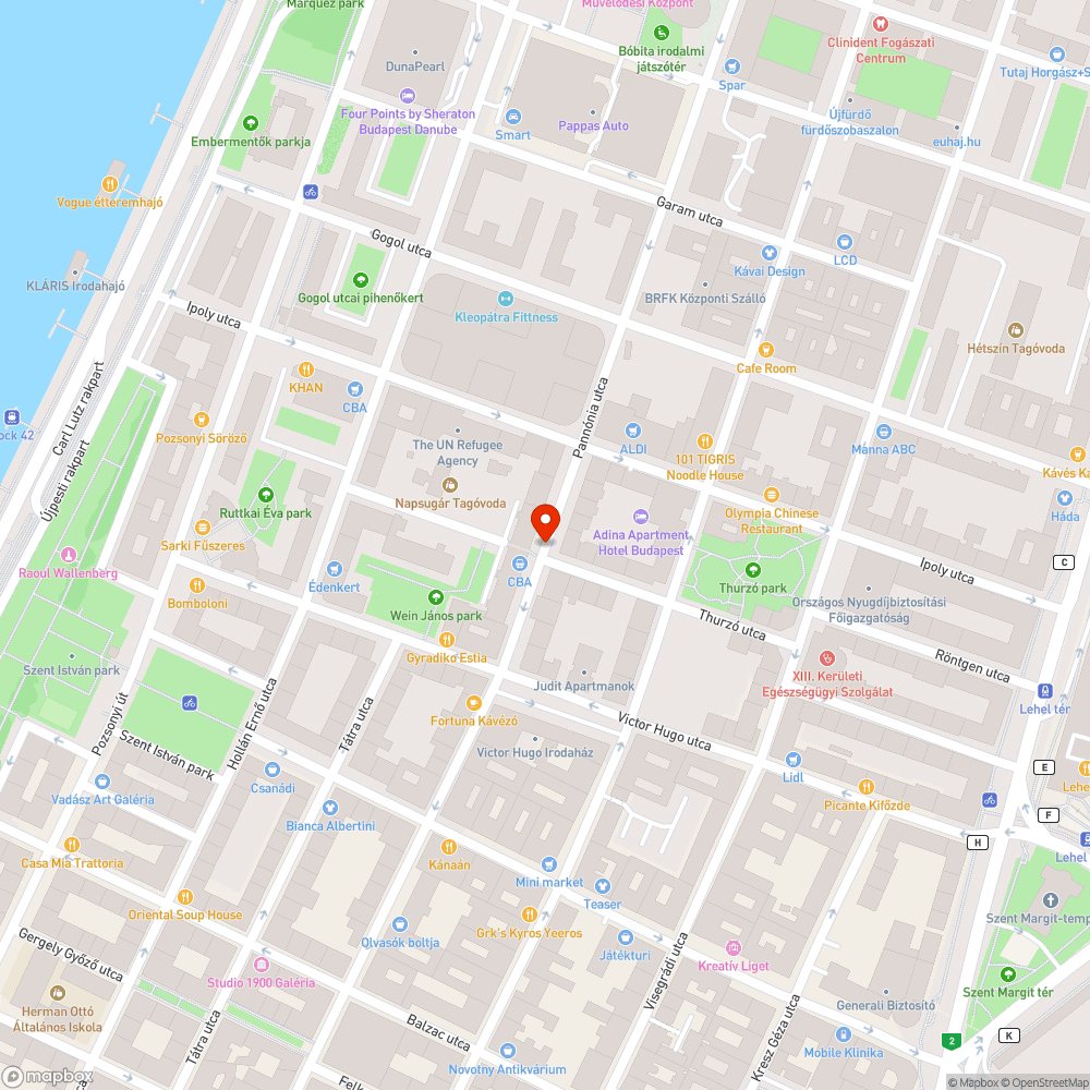 Nem látható zebra bejelentés helye