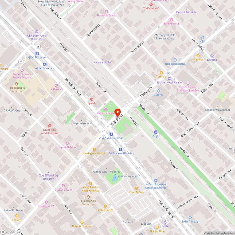 Láthatatlan útburkolati jelek bejelentés helye