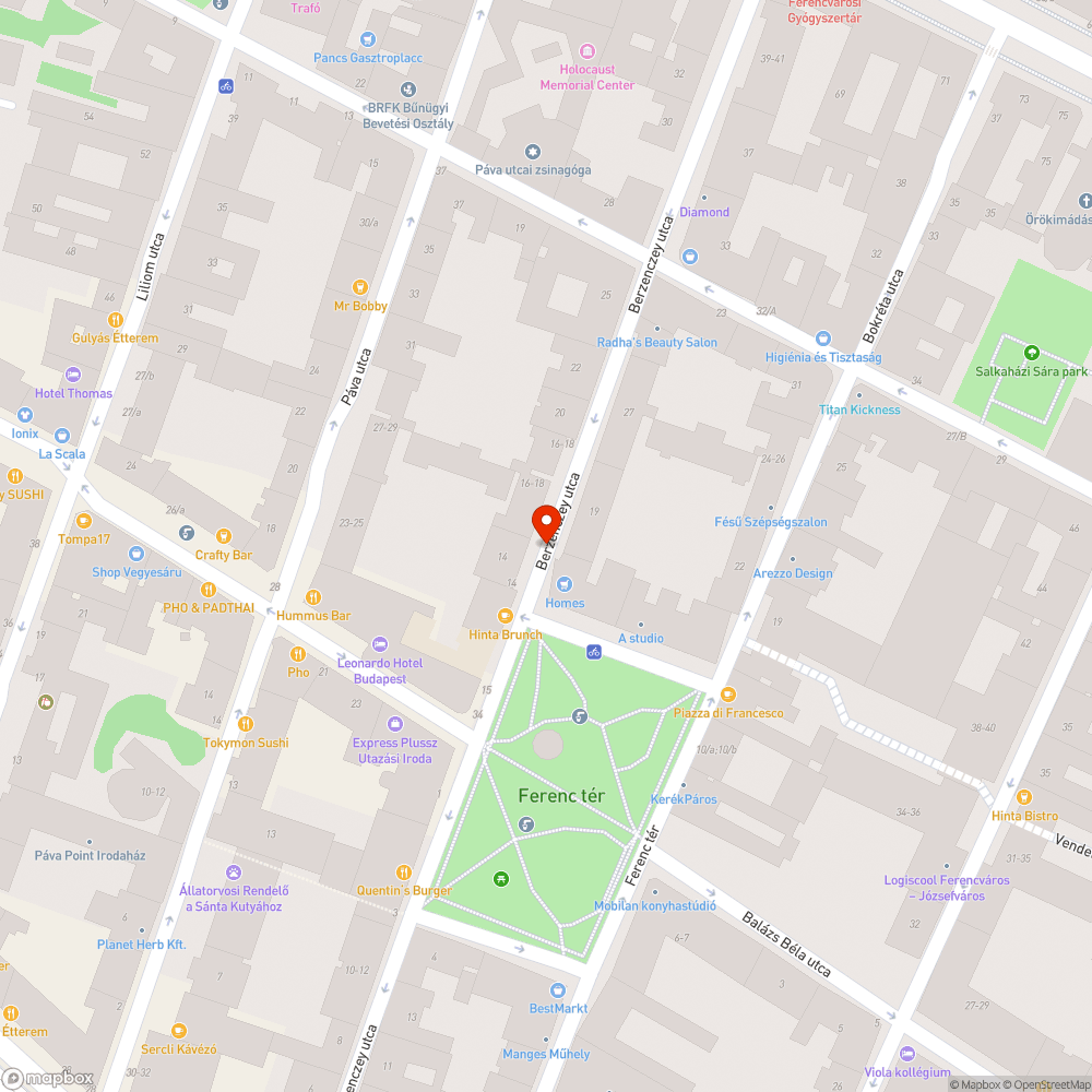 Leesett kerítőkő bejelentés helye