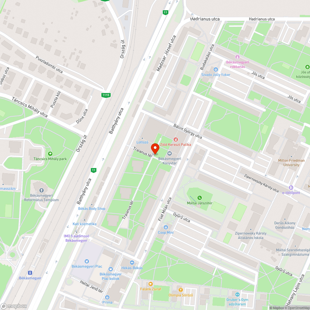 Szennyes kosár bejelentés helye