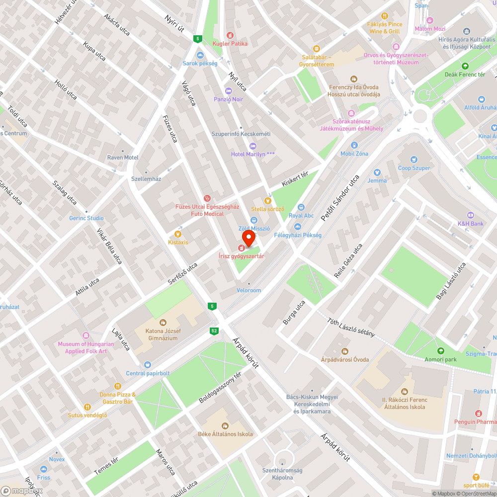 Eldugult csatornák bejelentés helye