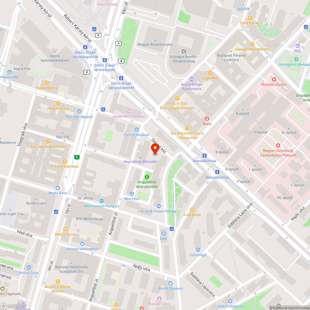 Szemetes, elhanyagolt parkoló bejelentés helye