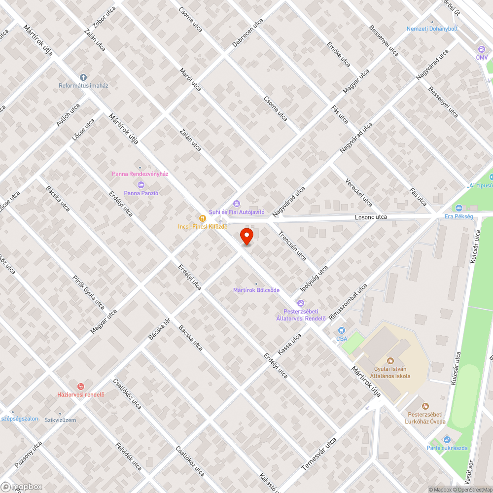 Sérült aknafedelek bejelentés helye