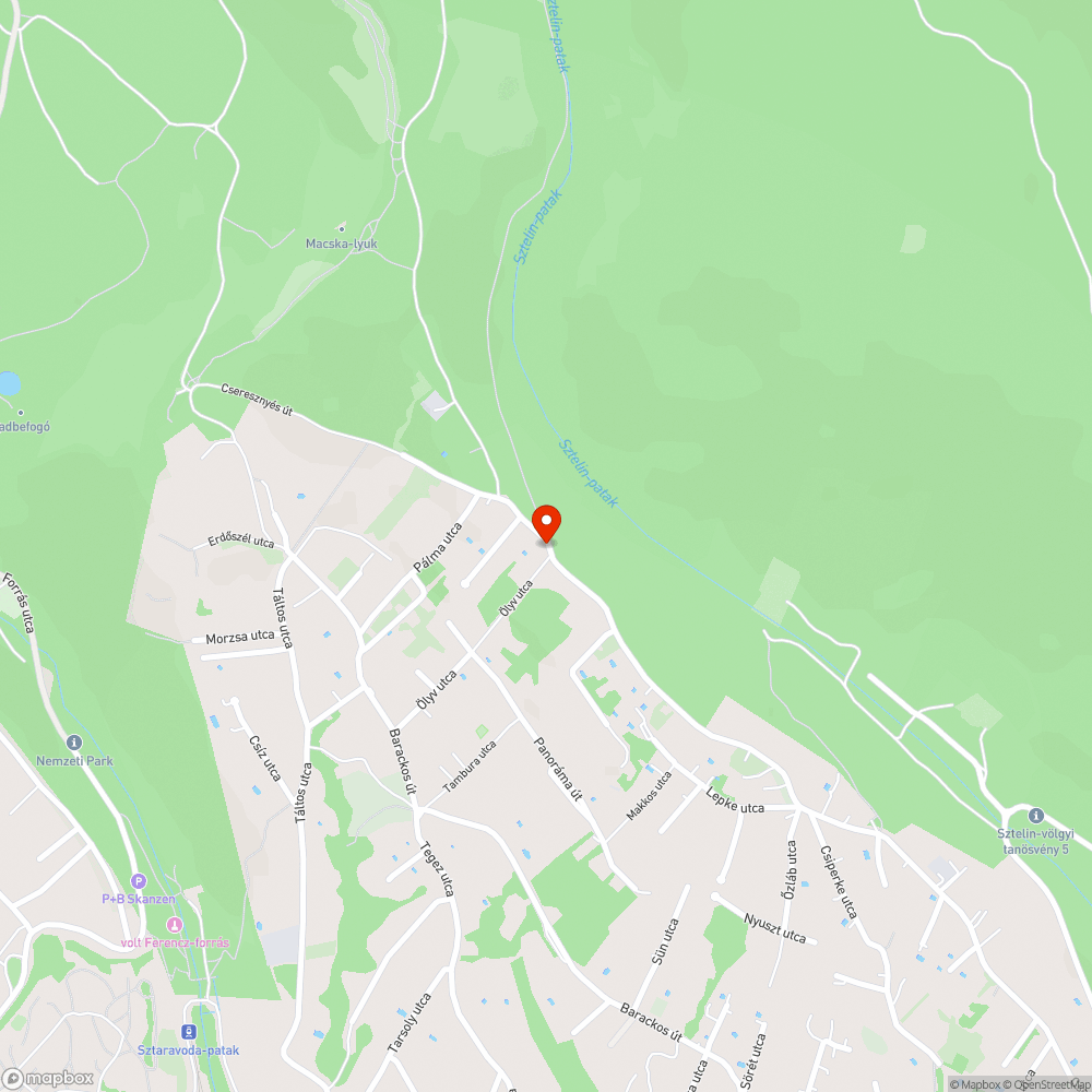 Kátyú, elszakadt 40 cm az aszfaltút széléből kanyarban bejelentés helye