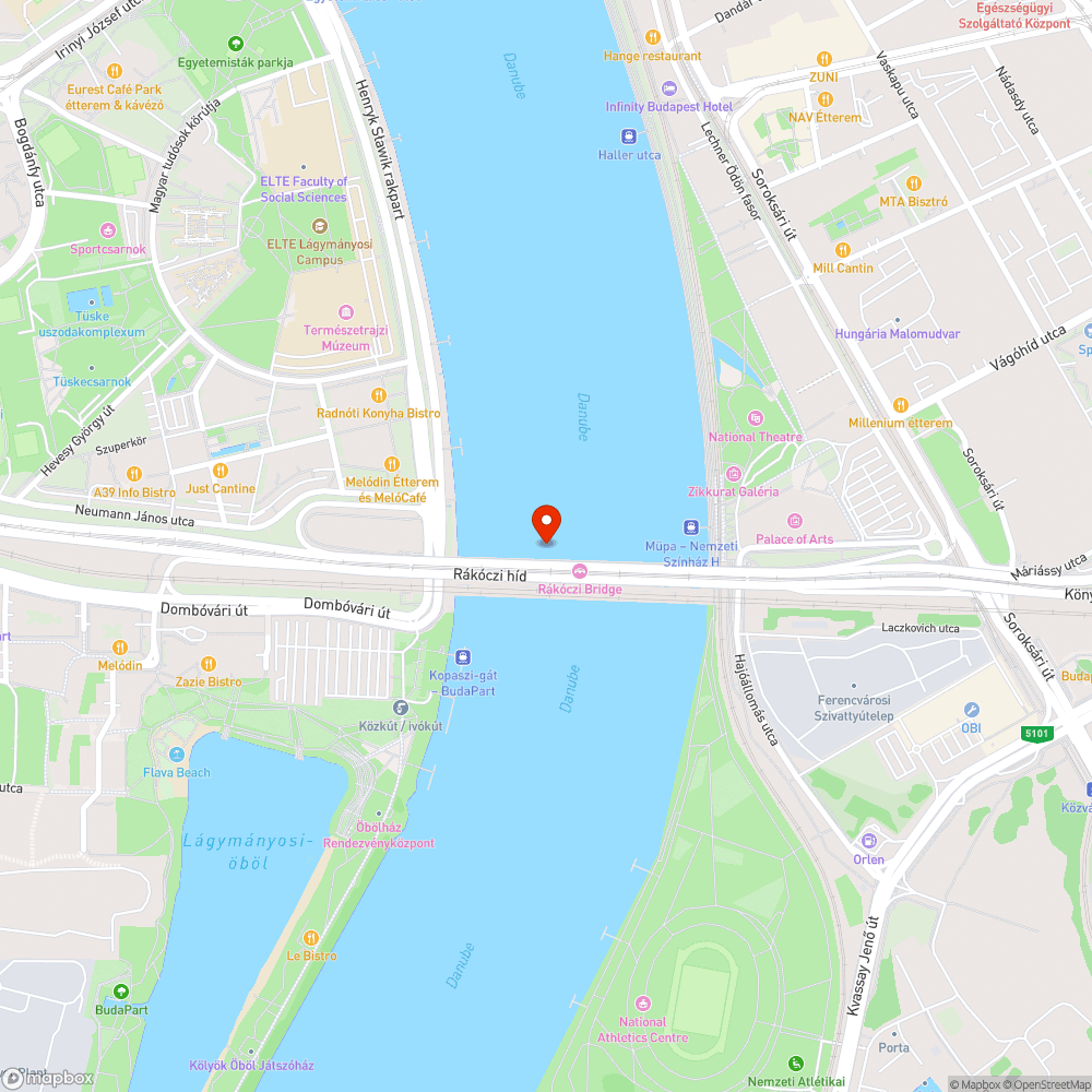 Rákóczi híd kerékpárút állapota bejelentés helye