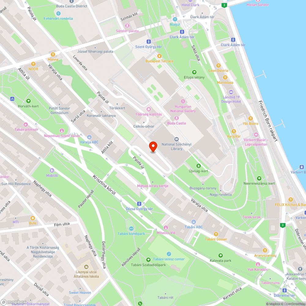 Kiszáradt fa bejelentés helye