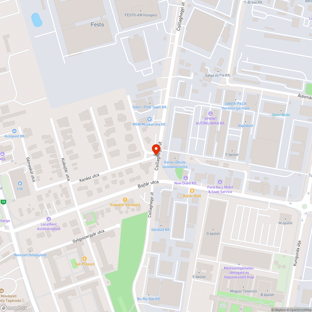 Elhagyott autó - Csillaghegyi út bejelentés helye