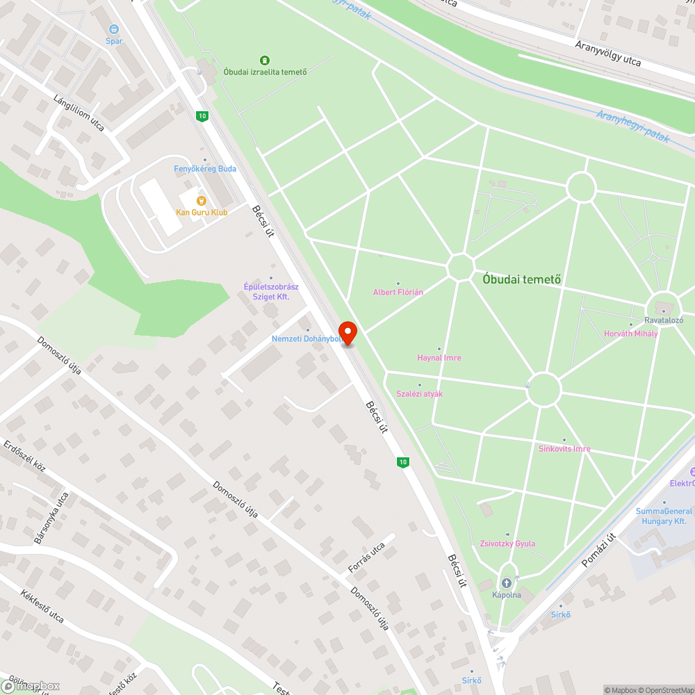 Otthagyott autó bejelentés helye