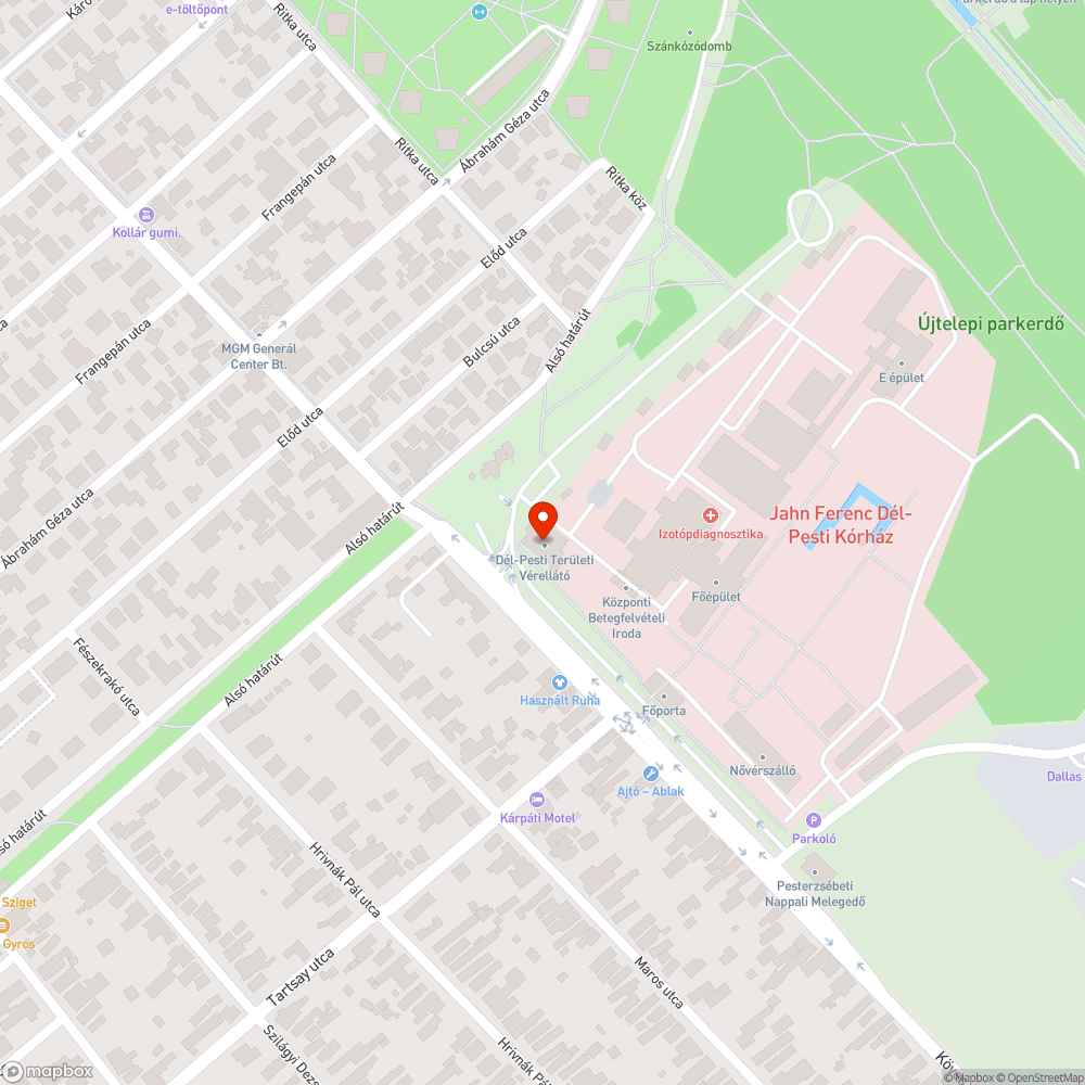 illegális szemétlerakás  + invazív bálványfa terjedése bejelentés helye