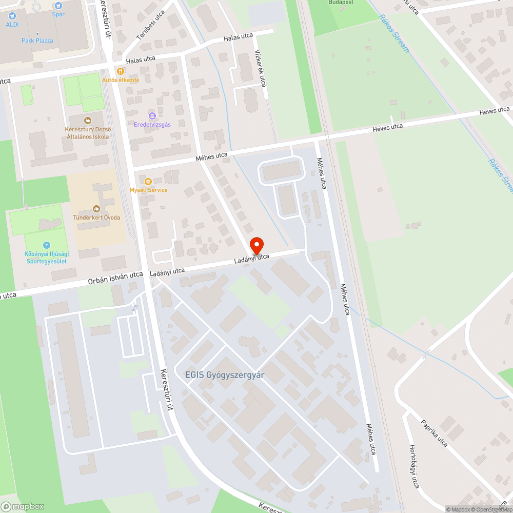 Hiányzó tábla bejelentés helye