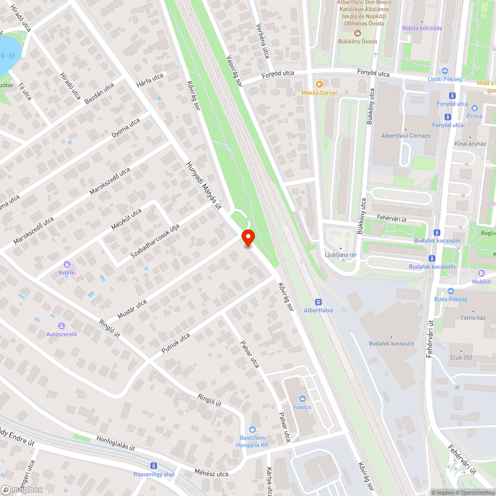 Járdát benőtt növényzet bejelentés helye