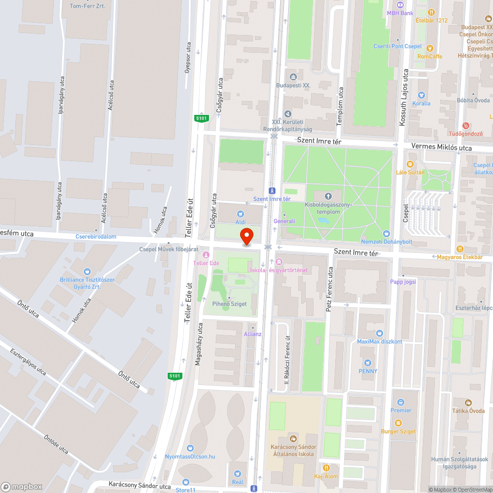 Lyukas közműfedlap bejelentés helye