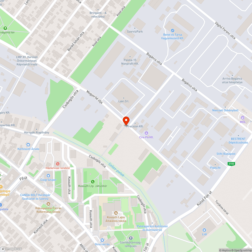 Gazos, elhagyatott terület bejelentés helye