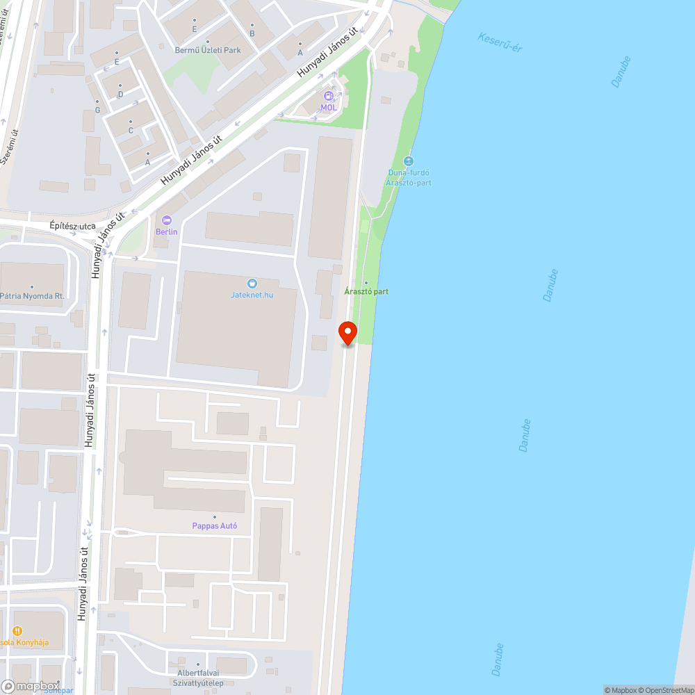 A gát mindkét oldala gazos bejelentés helye